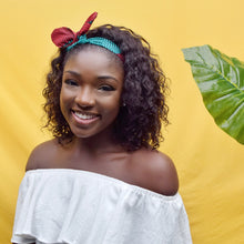 Load image into Gallery viewer, African ankara print wired headband