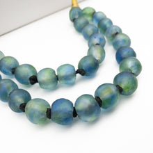 Load image into Gallery viewer, Recycled Glass 'Rise and Shine' Adjustable Necklace - Ocean