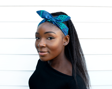 Load image into Gallery viewer, Wired headband - Blue Waterwell