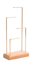 Load image into Gallery viewer, (Wholesale) Wooden earring display stand