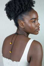 Load image into Gallery viewer, Recycled Glass Colour pop adjustable necklace - Green & White