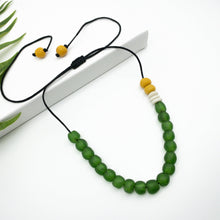 Load image into Gallery viewer, (Wholesale) Single Strand Adjustable Necklace - Fern Green
