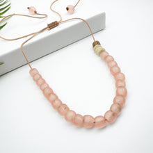 Load image into Gallery viewer, (Wholesale) Single Strand Adjustable Necklace - Blush Pink

