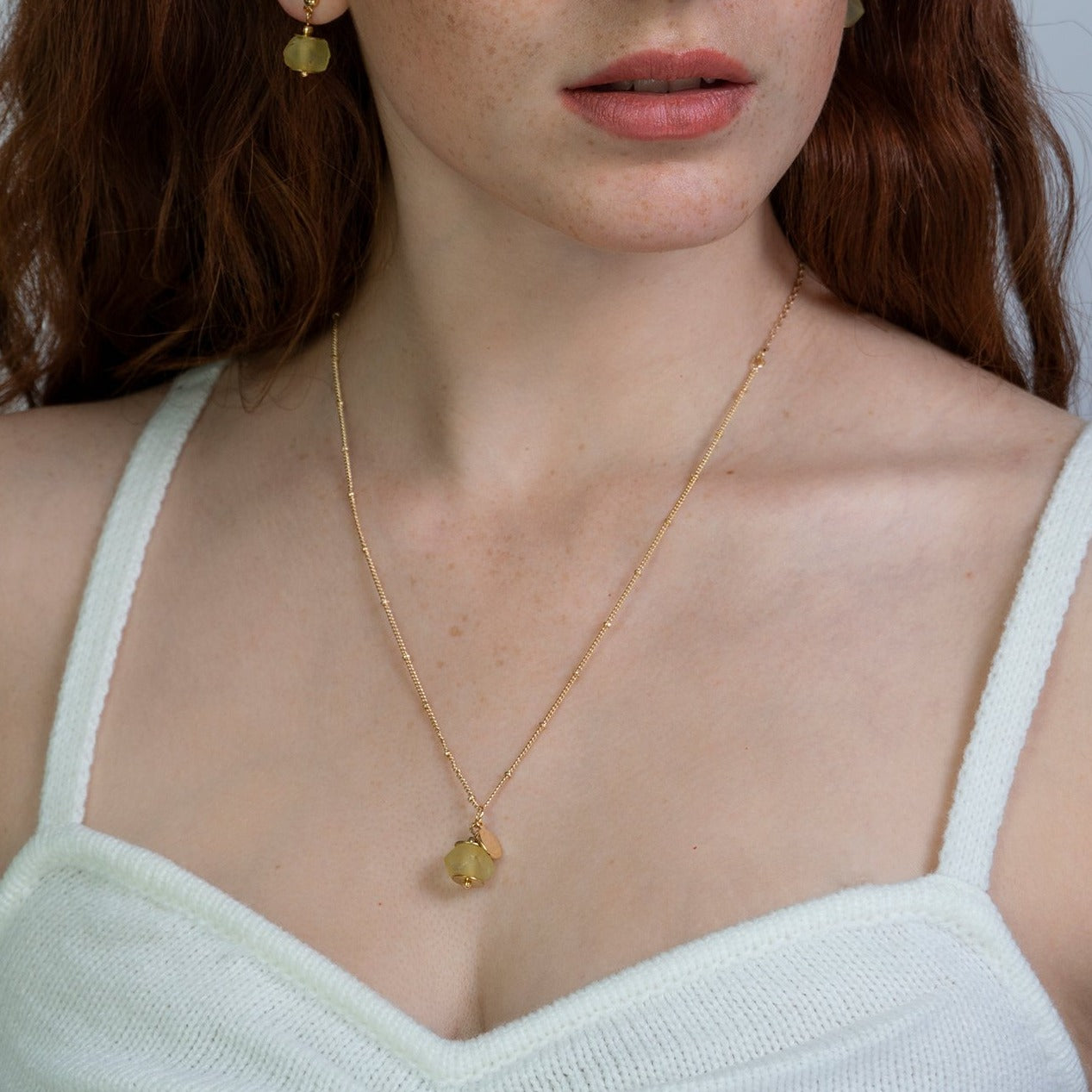 Diamond on sale birthstone necklace