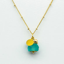 Load image into Gallery viewer, (Wholesale) Turquoise  Zodiac Birthstone Necklace (December)
