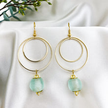Load image into Gallery viewer, (Wholesale) Whirlpool earring - Ice Blue
