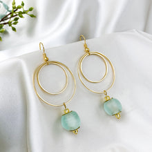 Load image into Gallery viewer, (Wholesale) Whirlpool earring - Ice Blue
