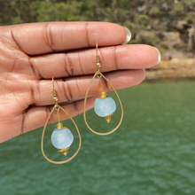 Load image into Gallery viewer, (Wholesale) Teardrop earring - Ice Blue
