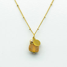 Load image into Gallery viewer, (Wholesale) Citrine Zodiac Birthstone Necklace (November)
