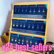 (Wholesale) 24 Bestselling Earrings - Silver