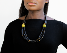 Load image into Gallery viewer, (Wholesale) &#39;Knot Your Average&#39; necklace - Black
