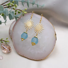 Load image into Gallery viewer, (Wholesale) Radiant earring - Cyan
