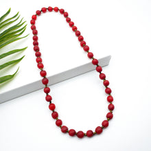 Load image into Gallery viewer, (Wholesale) Long single strand necklace - Red
