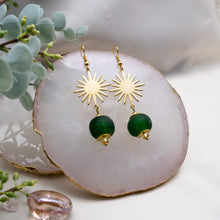 Load image into Gallery viewer, (Wholesale) Radiant earring - Forest Green
