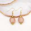 (Wholesale) Swing earring - Blush Pink