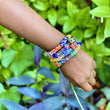 (Wholesale) Hand painted multicoloured bracelet
