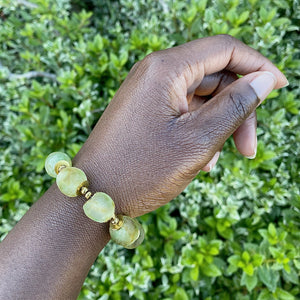 (Wholesale) Earth Recycled Glass Bracelet