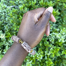 Load image into Gallery viewer, (Wholesale) Pink &amp; Mauve Hand Painted Bracelet
