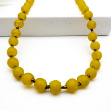 Load image into Gallery viewer, (Wholesale) Long single strand necklace - Yellow (Pre-order)
