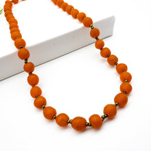 Load image into Gallery viewer, (Wholesale) Long single strand necklace - Orange (pre-order)
